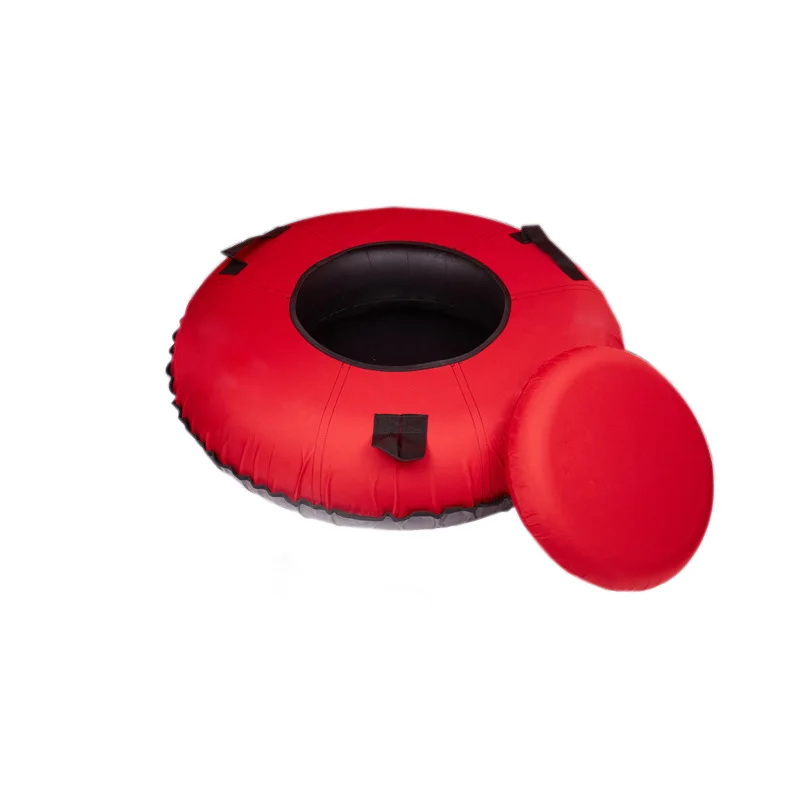 TOPFLEX PVC Snow Tube Games Toy Inflatable Snow Ski inflatable winter flamingo snow tube for kids