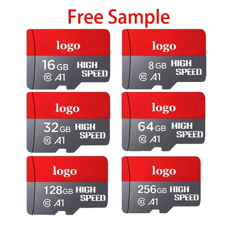 64G 128G  Cheap Plastic Packaging BoxesWholesale Memory card Sd Card 2GB 4GB 8GB 16GB 32GB 64GB sd card for MP3 GPS