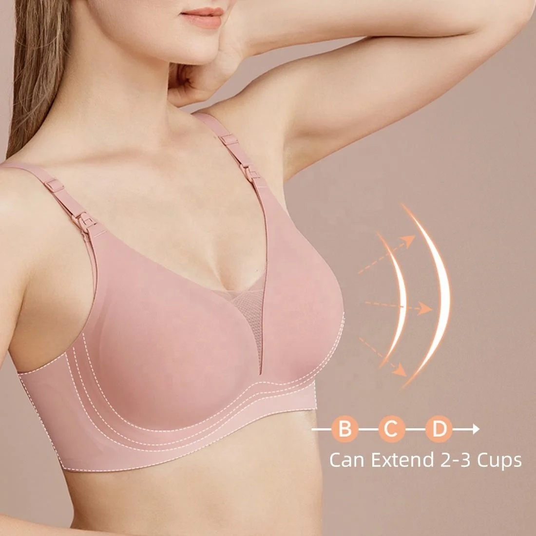 New Arrival Breastfeeding Bras Cotton Bra Nursing Seamless Maternity Bra for Pregnant Women Feeding Nursing Underwear