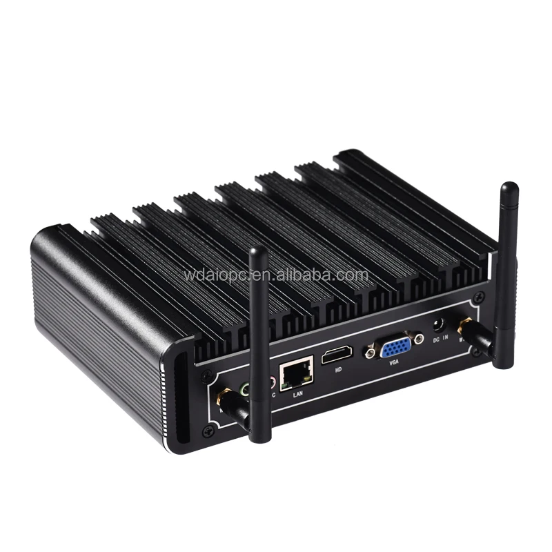 embedded pc I5-10210U CPU mini pc 12V Fanless linux Industrial mini computer