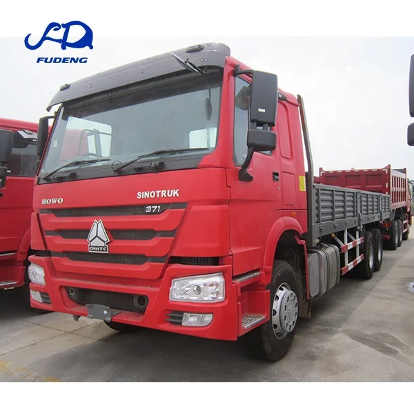6x4 8x4 HOWO used cargo transport heavy cargo truck