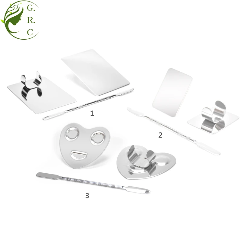 Bk29B Empty Diy Private Label Mixing Round Metal Metallic Makeup Palette De Maquillage Custom Logo Make Up Palette And Spatula