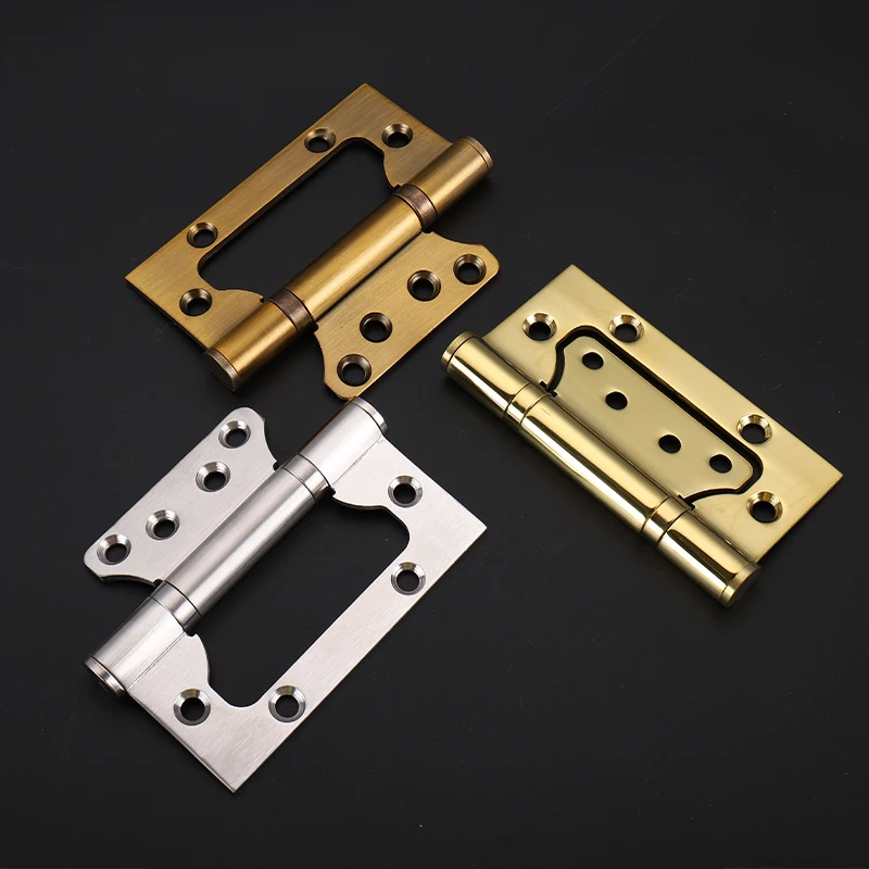 Factory Supplier Ball Bearing Non-Mortise Door Hinge 4 inch stainless steel butterfly hinge