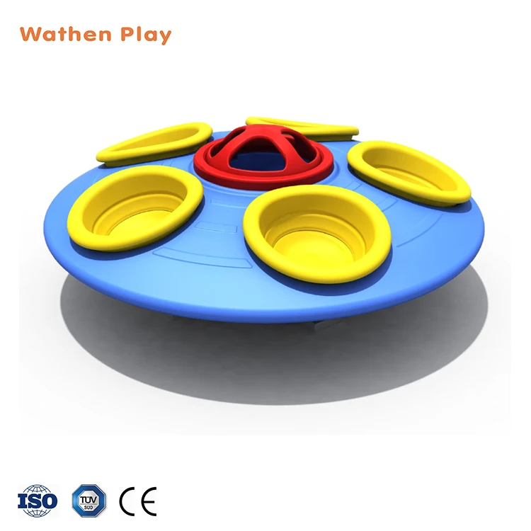 High Quality Metal Carousel Pre-school Children Merry-go-round Kids Outdoor Playground Equipment Merry Go Round