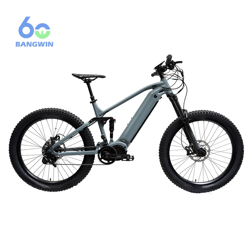 BW G510 M620 48 В/52 В 1000 Вт Bafang Высокое качество Средний привод электровелосипед с полной подвеской Электрический горный велосипед