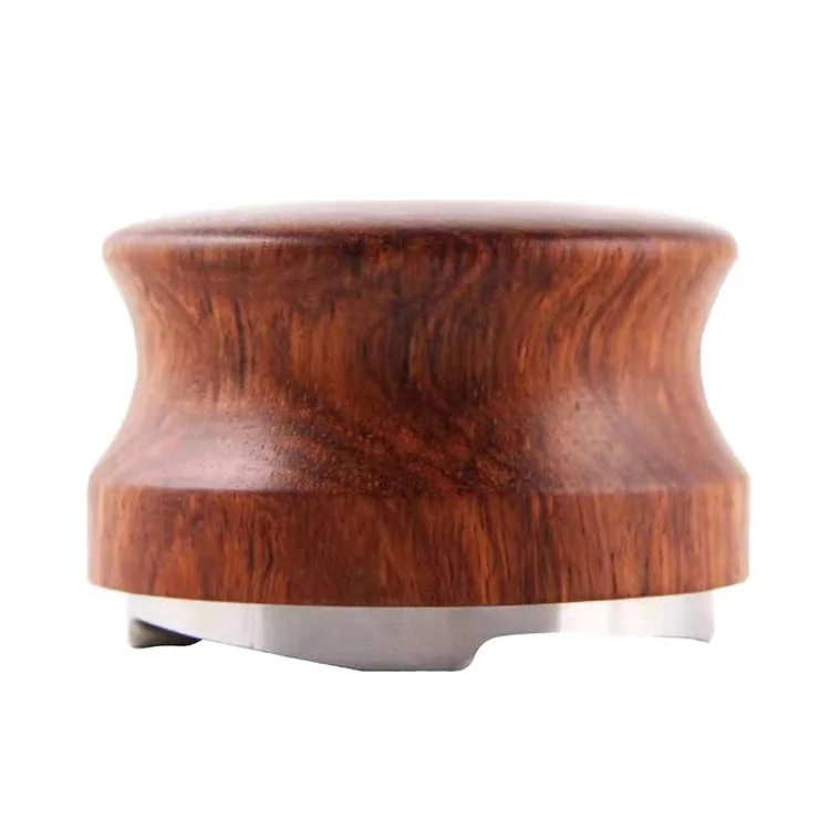 New Design Wooden Espresso Coffee Distributor Tamper