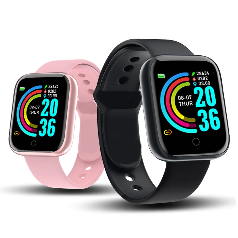 2021 лучшие продажи D20 смарт-браслет Y68 Fitpro APP пульсометр кровяное давление 1 44 дюйма Смарт-часы BT