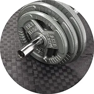 7 Hole Gym Equipment Fitness Set Weight Plate 31mm Weight Plate Concrete Weight Plate Mold