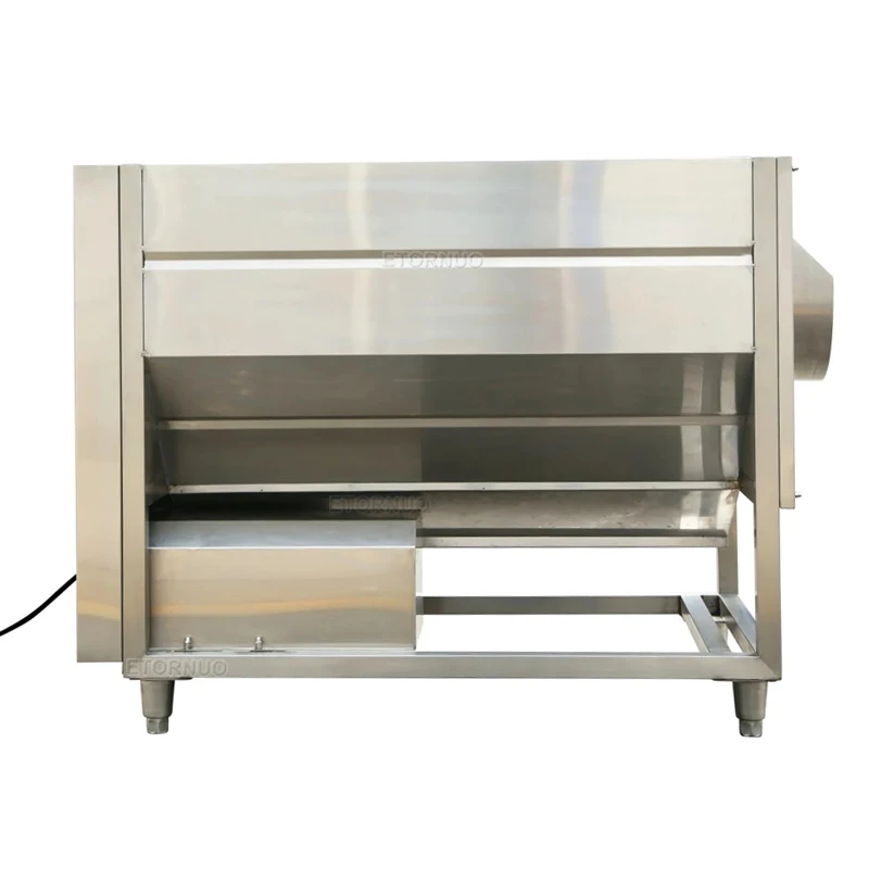 Automatic Professional Brush Roll Root Vegetable Cassava Carrot Onion Cleaning Machine