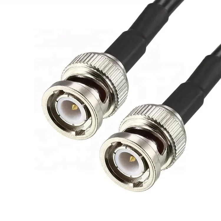 High Quality 50Ohm RF BNC male to BNC male Connector RG223 Coaxial Jumper Cable