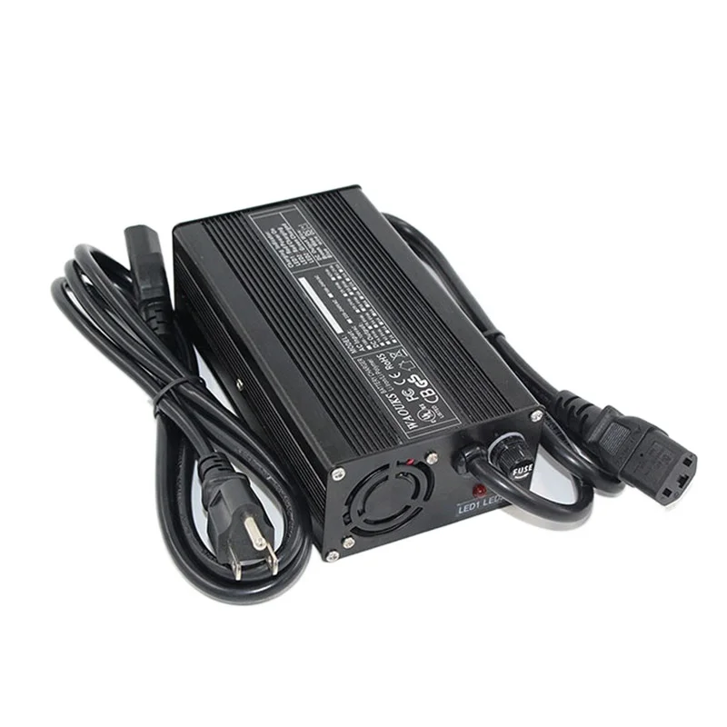 24V 10A Charger 27.6V Lead Acid Charger For E-Bike Float 29.4V Auto-Stop Smart Charger