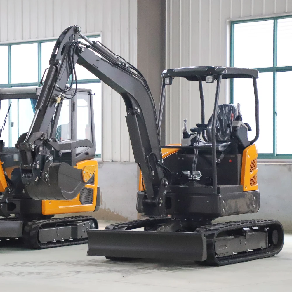 Mini Excavator Series YFE30 1.3Ton 10 Ton New 4 Ton Crawler Excavator Cummins Engine Bosch Rexroth Hydraulic Cylinder 1 Year
