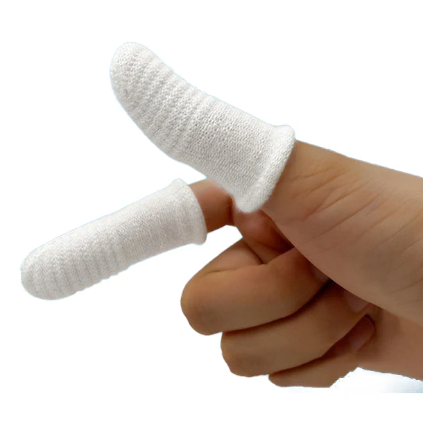 SKPURE cotton finger cot new cleaning pet tooth brush pet glove for pet store