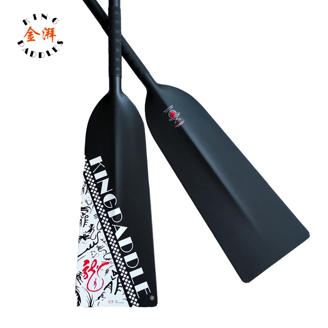 Wholesale Kingpaddle IDBF Approved Carbon Fiber Adjustable Dragon Boat Paddle