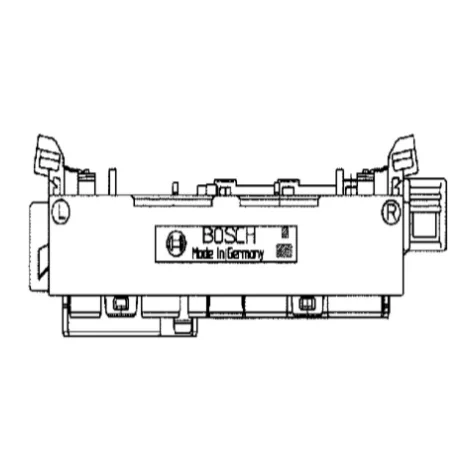 Черный женский корпус BOSCHS 1928404195 1 928 404 195 оригинальный и автомобильный