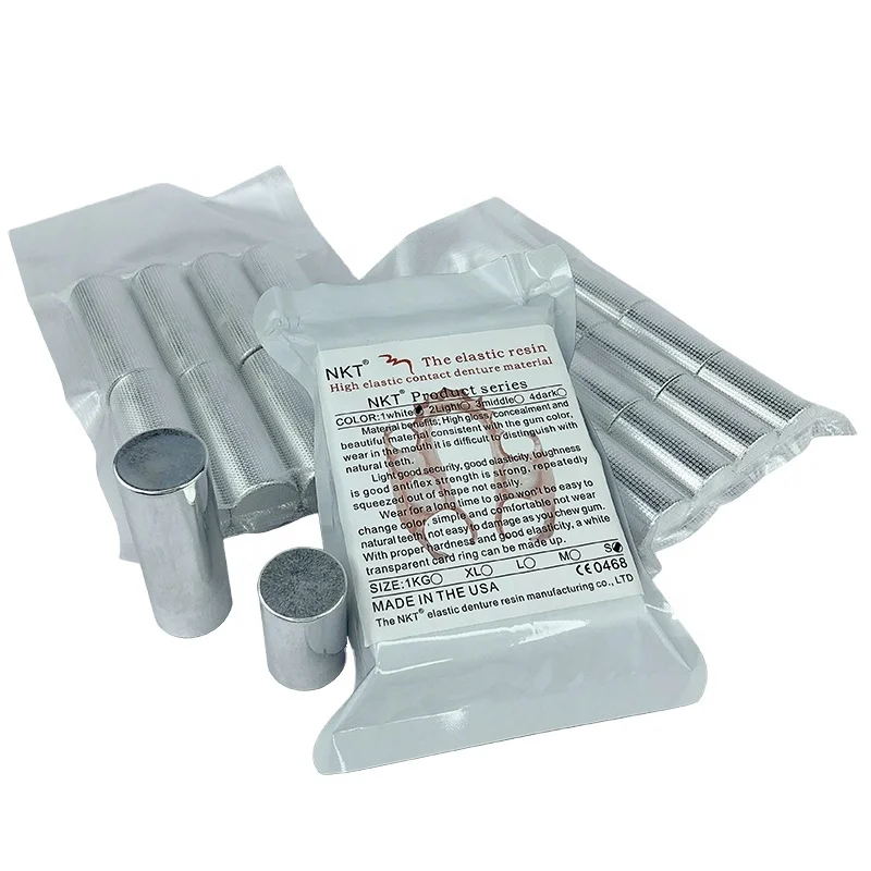 Dental Lab Material Denture Valplast Flexible High Elastic Acrylic Resin