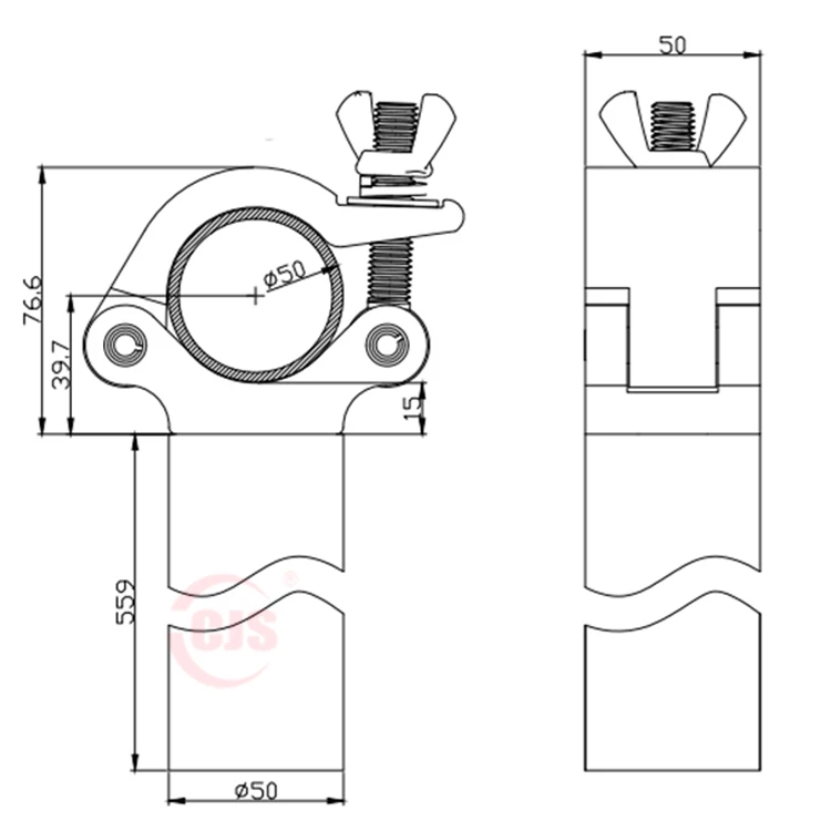 LED PAR Light Moving Head Beam Spot Clamps custom truss clamp