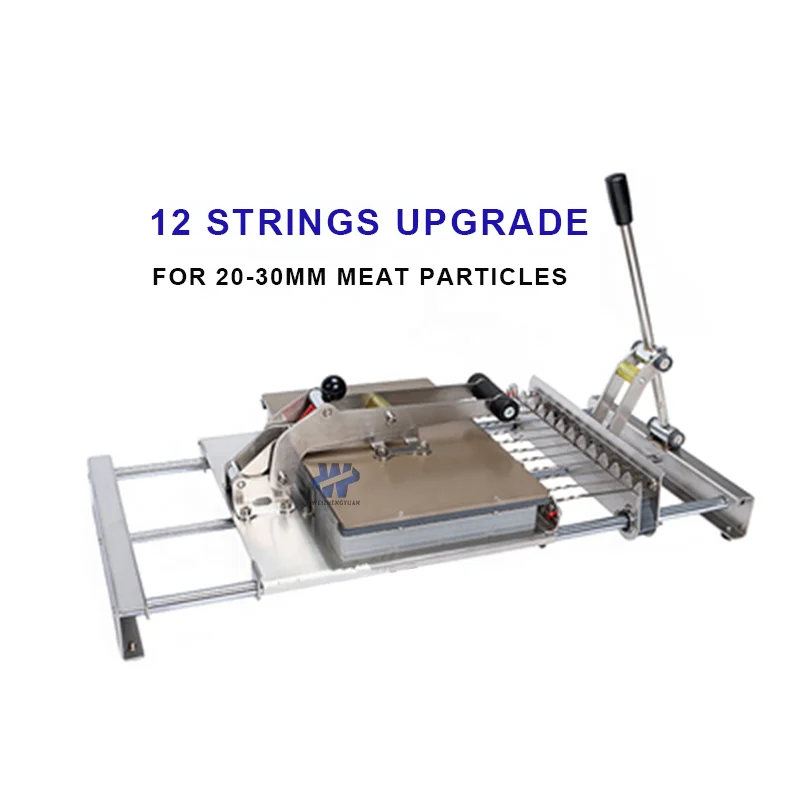 High efficiency manual kebab machine meat skewers machine portable small skewer meat stick machine