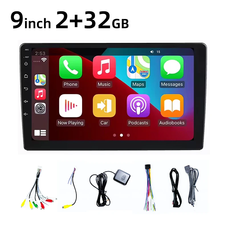9/10 inch All RAM ROM 2 din radio android auto electronics touch screen Android Carplay Radio Car DVD Player