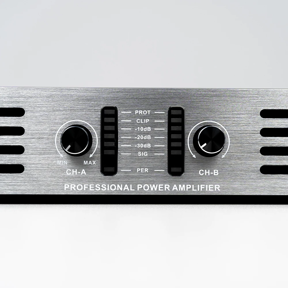 K2 Digital Audio Power Amplifier Professional 200W 2 Channels Class D Preamplifier DJ Audio Sound Amplifier Processor System