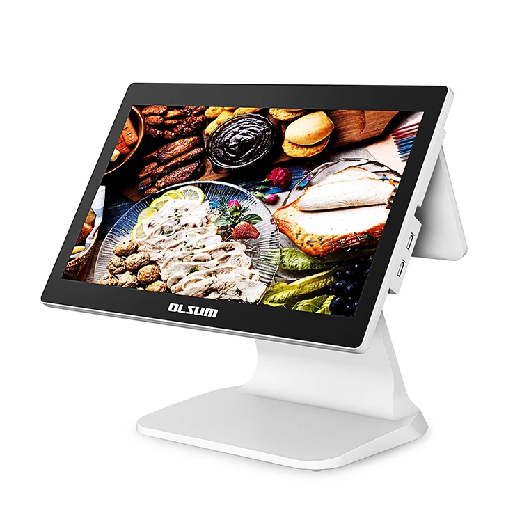 DLSUM-TP touch pos billing open frame industrial panel pc cash register all in one pc with capacitive touch lcd screen