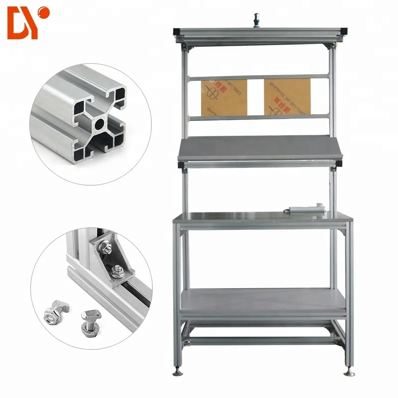 Factory Price  Aluminum profile workbench customized and easily control anti-static system