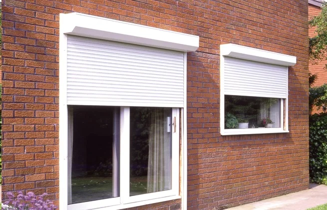 Exterior Metal Hidden Rolling Shutters windows External Electric Automatic Aluminum Roller up Shutter Window