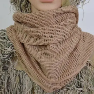 Arab muslim fur silk hijab and winter head scarf shawls and scarves for women and men in outdoor or daily use