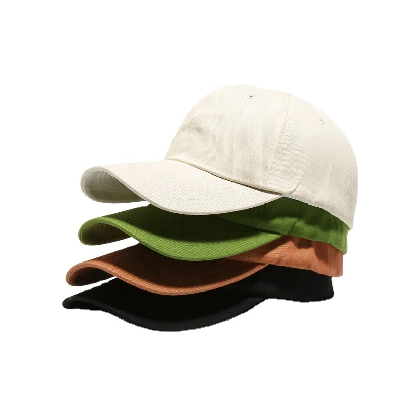 2021 New Fashion Summer Casual Pure Color Hip Hop Hats Snapback Women and Men Baseball Caps