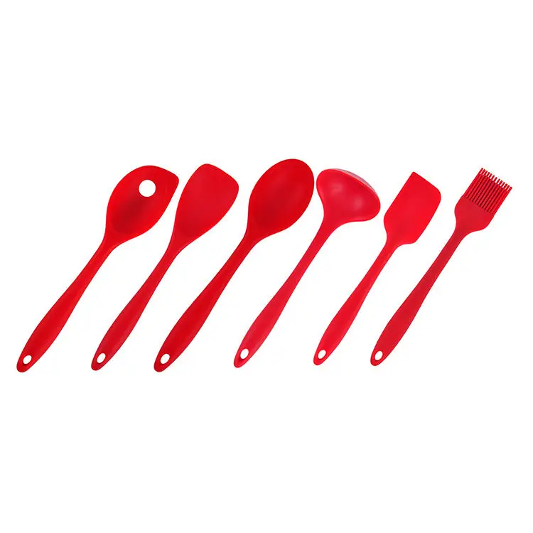Utensils set silicone spatula cooking spoons for cooking heat resistant nonstick cookware