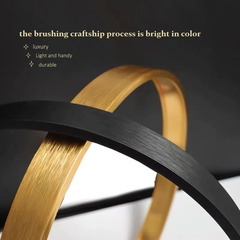 Luxury aluminum round mirror photo picture frame for decoration