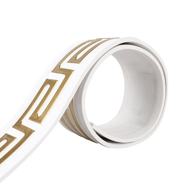 New Chinese TV background wall border line plaster line ceiling line decoration multiple colors nostalgic classic decorative