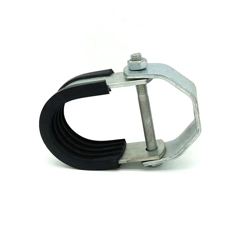 Manufacturers produce anti-seismic support hanger accessories U-shaped hoop suspension hanger tube bundle