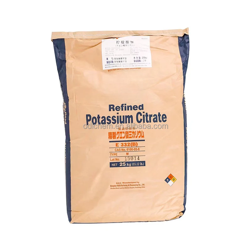 99% Potassium Citrate CAS 866-84-2 Nutrition Enhancer Type