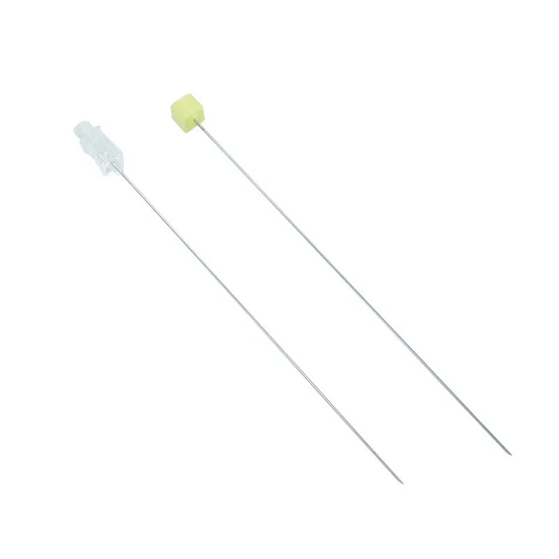 Disposable Anesthesia Medical Spinal Needle 27g 120mm Length Anaesthesia Spinal Needle With Quincke Tip