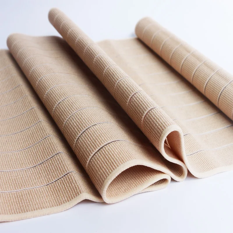 Custom Strong Extra Wide Cotton Beige Support Stretch Elastic Fabric Band