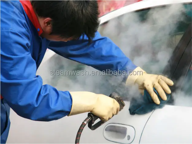 Steam vacuum cleaner, compact steam car washer