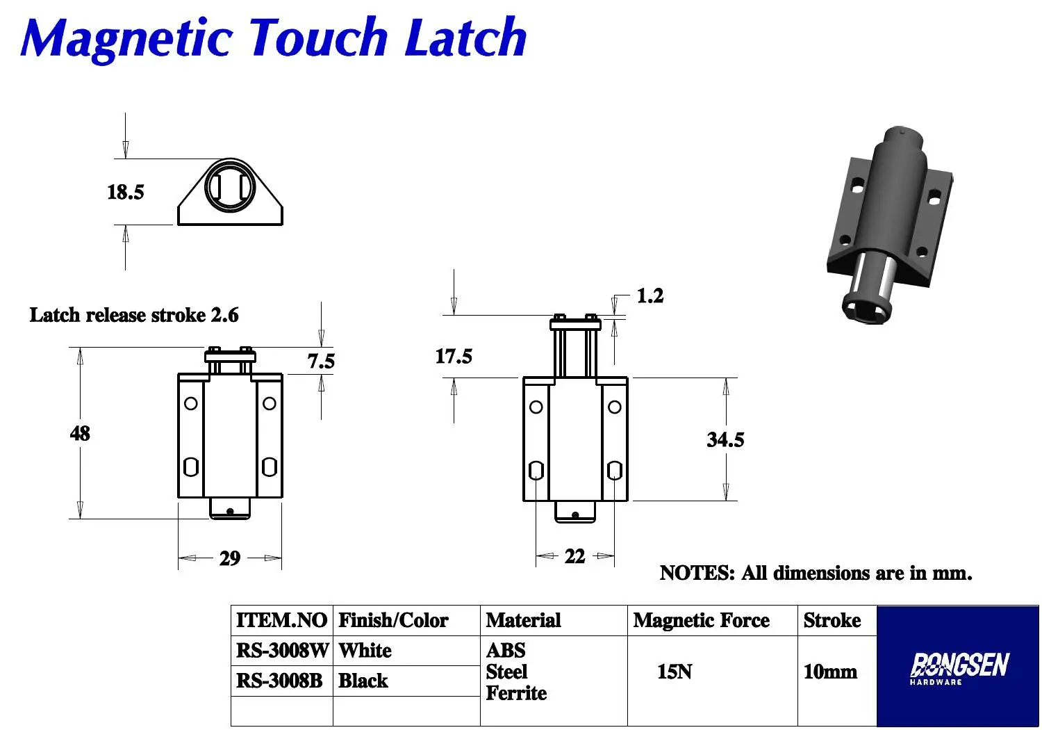 Metal Cabinet Door Catches Heavy Duty Door Latch Touch Latches Kitchen Door Push Release Latch Press Out Cabinet Hardware