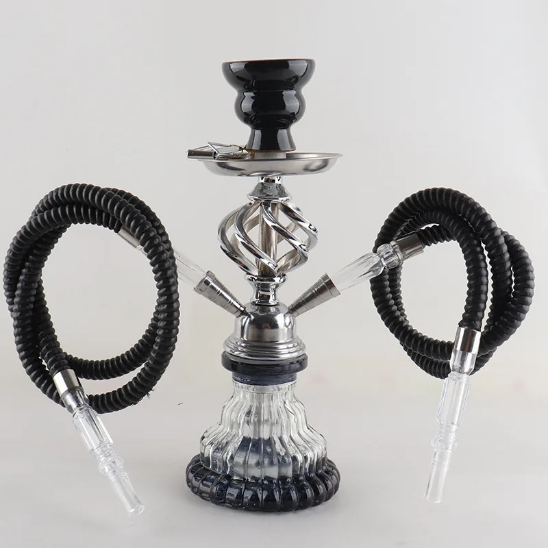 Arabic hookah set finished Smoking double pipe hookah