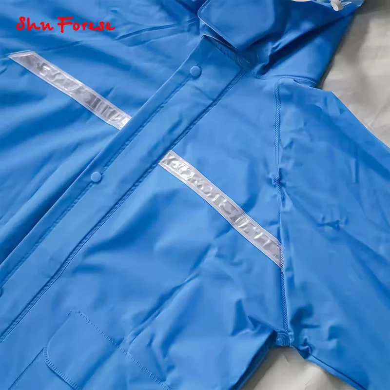 Split Type Raincoat Set Wholesale Explosion-Proof Rain Outdoor Motorcycle Takeaway Riding Reflective Raincoat