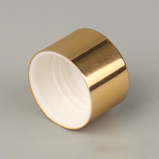 18mm 20mm 24mm 28mm gold alum collar screw cap