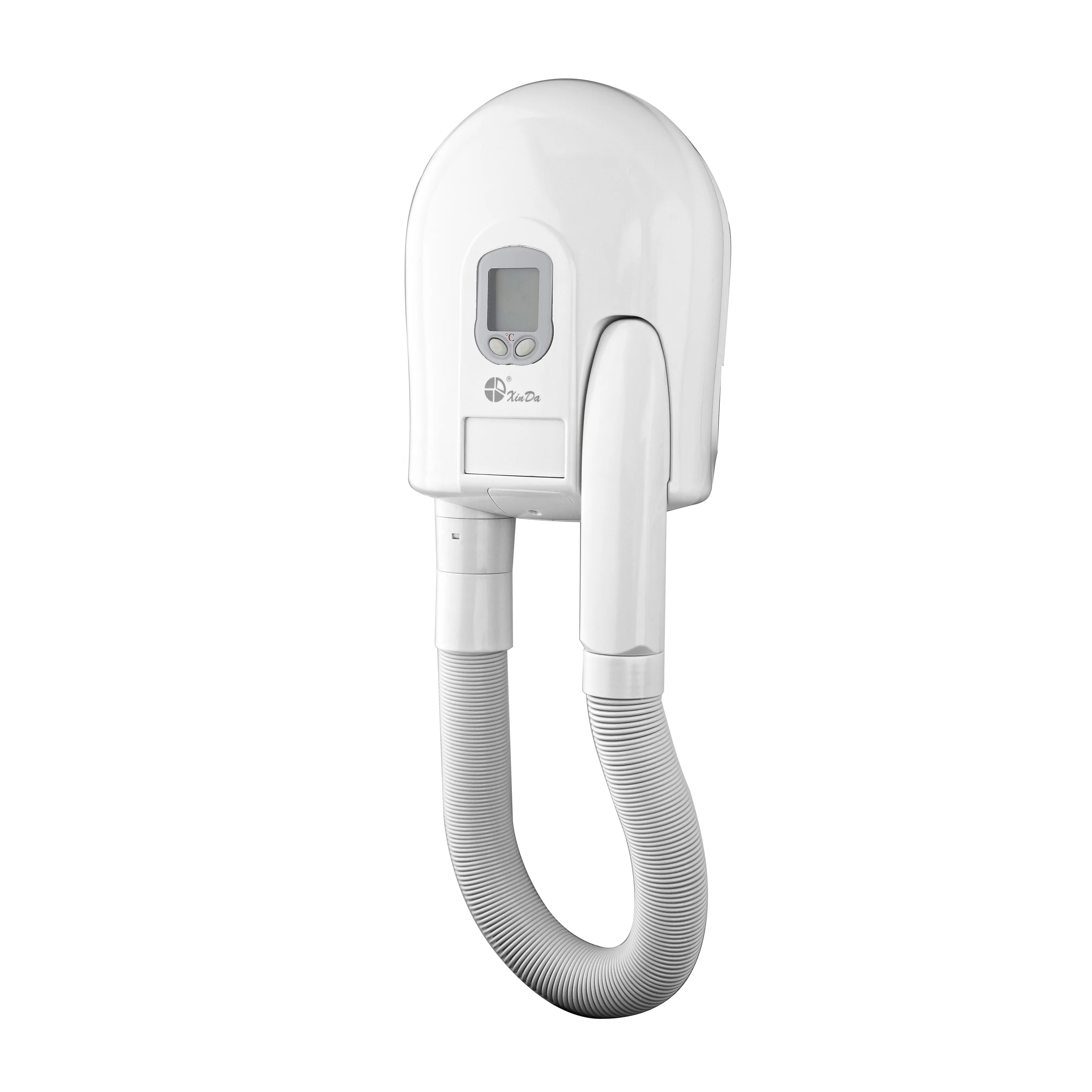 
XINDA GDC-150 15A Home & Hotel Professional Dryer for Hair and Body Wall Mounted ABS White 