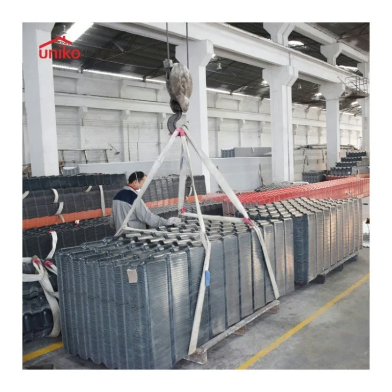 Hot Selling Modern Roof Tile Asphalt Shingles Brick Red Synthetic Resin UPVC ASA Spanish Roof Tile