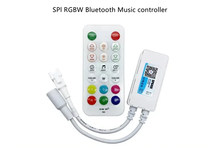 WS2811 2812 Symphony Bluetooth Music sound Controller 5V12V24V Light Strip LED Controller