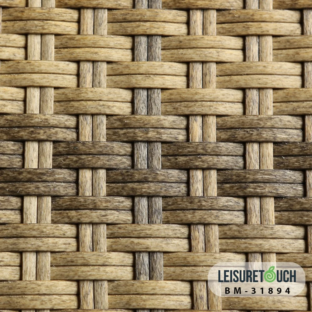 Wholesale Price  Eco-Friendly Plastic Resin Rattan Roll Synthetic Artificial Rattan Material Strip For Garden Furniture