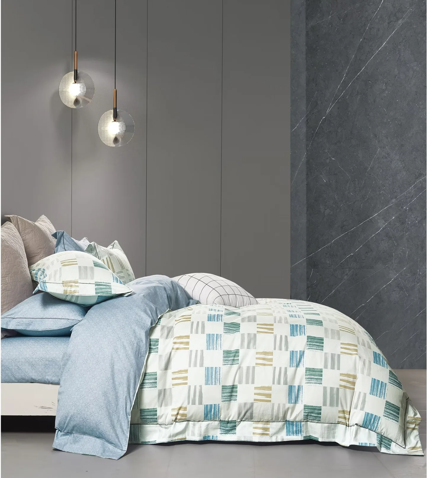 customized new printed cotton duvet cover new cotton printed bedding sets bed sheet with pillow case