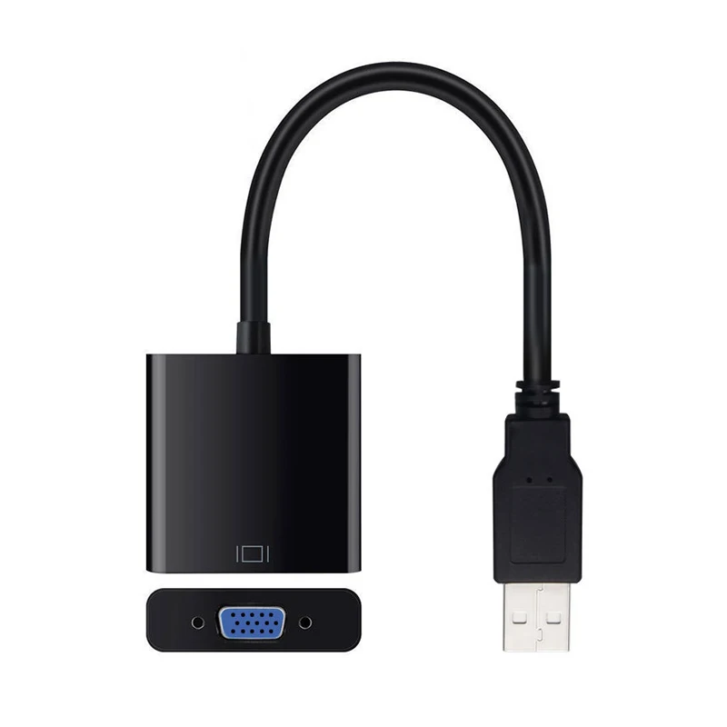 USB 3.0 to VGA Multi-display Adapter Converter Display Adapter Cable with Driver External Video Graphic Card for Windows 7/8