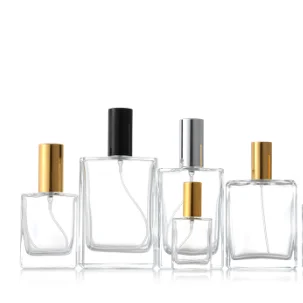 China wholesale glass 10 30 50 ml perfume glass bottle diffuser glass perfume  bottle