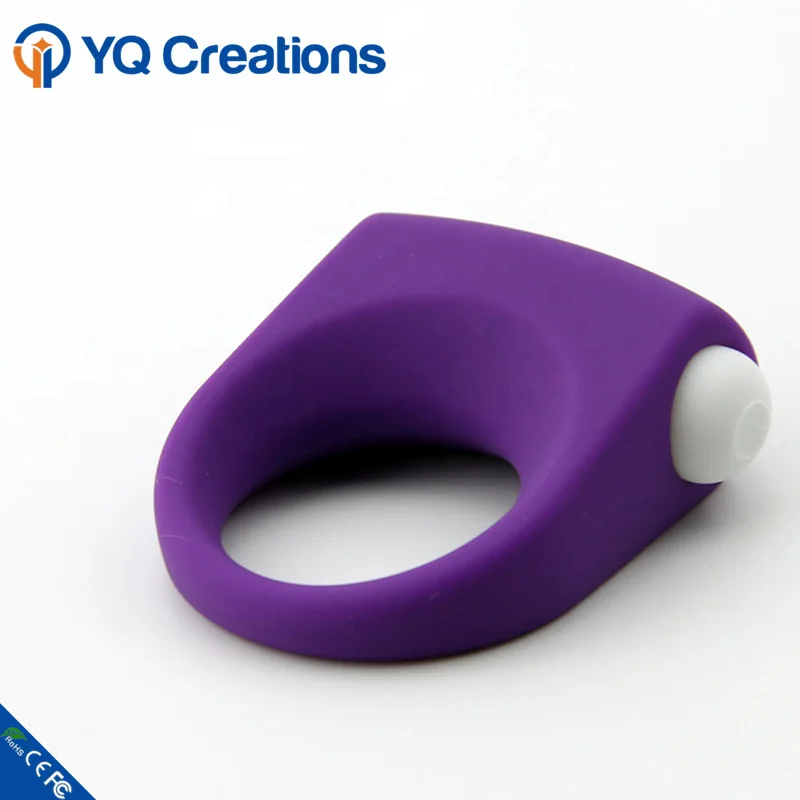 Popular Vibrating Bullet Sex Toy Rubber Cock Ring Male Sex Ring rechargeable vibrator bullet sex penis rings