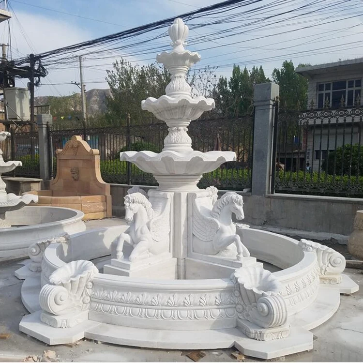 Уличное украшение, Мраморный Садовый фонтан водопад, распродажа